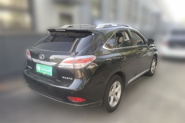 Used Lexus RX Classic 2013 270 Elite Edition Rear Right 45 Deg