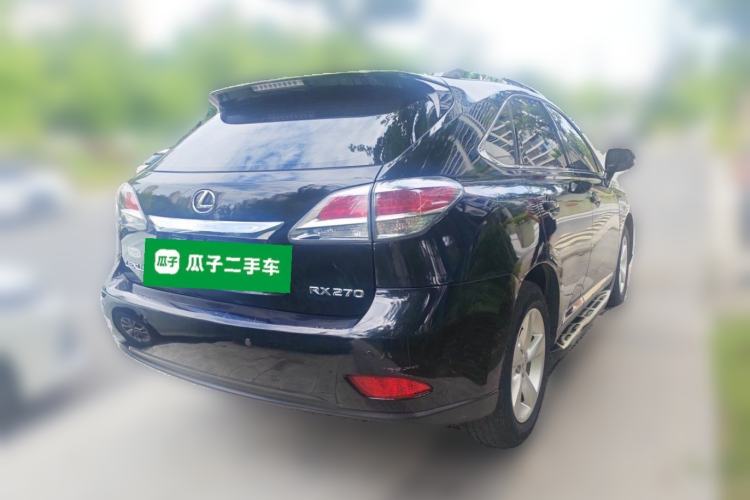 Used Lexus RX Classic 2013 270 Elite Edition Rear Right 45 Deg