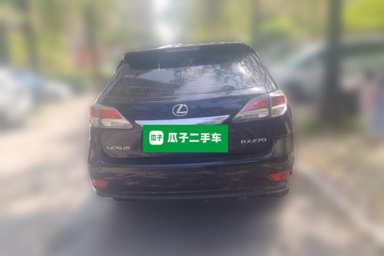 Used Lexus RX Classic 2013 270 Elite Edition Rear