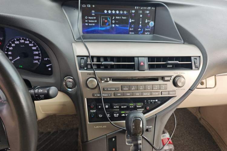 Used Lexus RX Classic 2013 270 Elite Edition Audio And AC Panel
