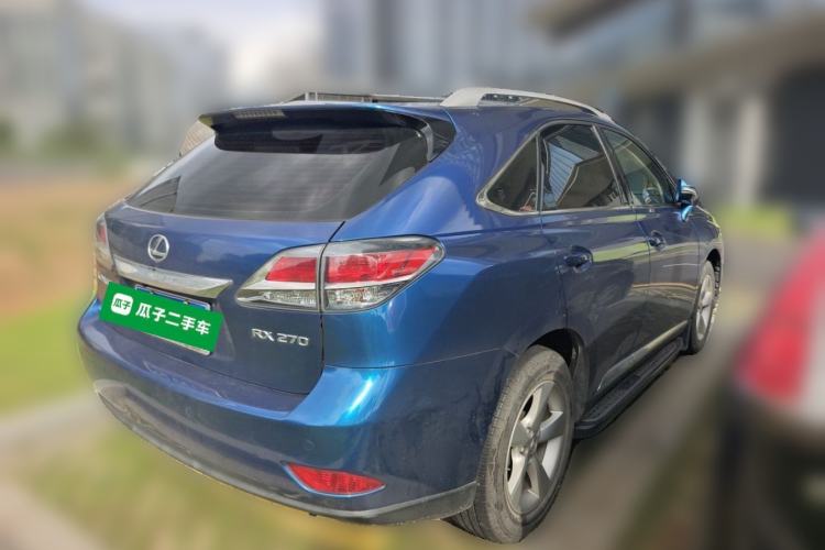 Used Lexus RX Classic 2013 270 Elite Edition Rear Right 45 Deg