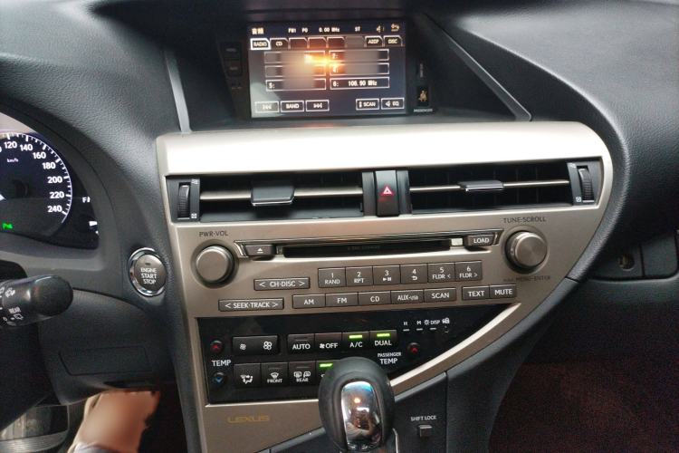 Used Lexus RX Classic 2013 270 Elite Edition Audio And AC Panel