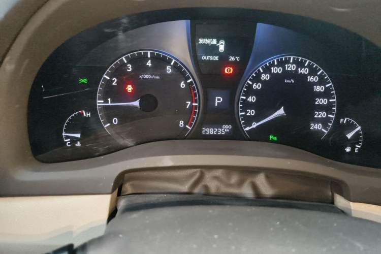 Used Lexus RX Classic 2013 270 Elite Edition Odometer Close Up