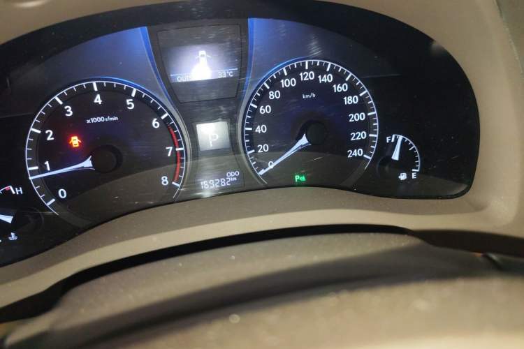Used Lexus RX Classic 2013 270 Elegant Edition Odometer Close Up