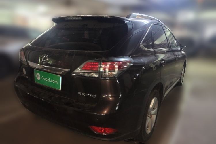 Used Lexus RX Classic 2013 270 Elegant Edition Rear Right 45 Deg