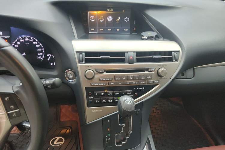 Used Lexus RX Classic 2013 270 Elite Edition Audio And AC Panel