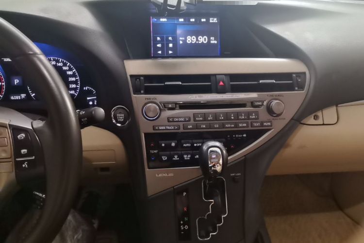 Used Lexus RX Classic 2013 270 Elegant Edition Audio And AC Panel