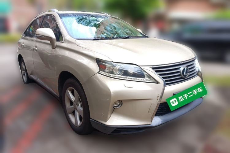 Used Lexus RX Classic 2013 270 Elite Edition Front Right 45 Deg