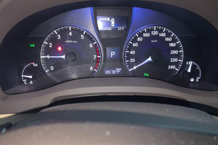 Used Lexus RX Classic 2013 270 Elite Edition Odometer Close Up