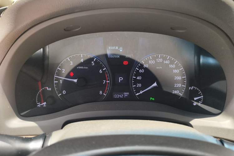 Used Lexus RX Classic 2013 270 Elite Edition Odometer Close Up