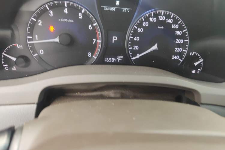 Used Lexus RX Classic 2013 270 Elite Edition Odometer Close Up