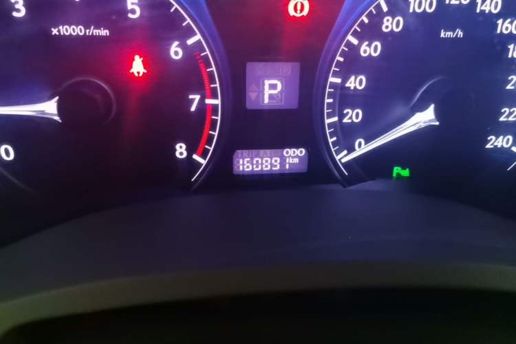 Used Lexus RX Classic 2013 270 Elegant Edition Odometer Close Up