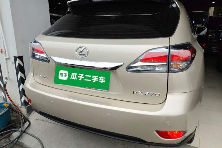 Used Lexus RX Classic 2013 270 Elite Edition Rear