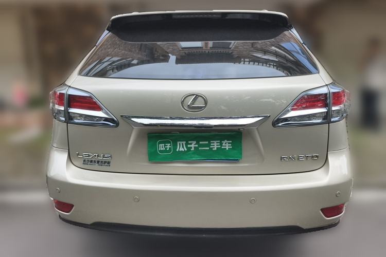 Used Lexus RX Classic 2013 270 Elegant Edition Rear
