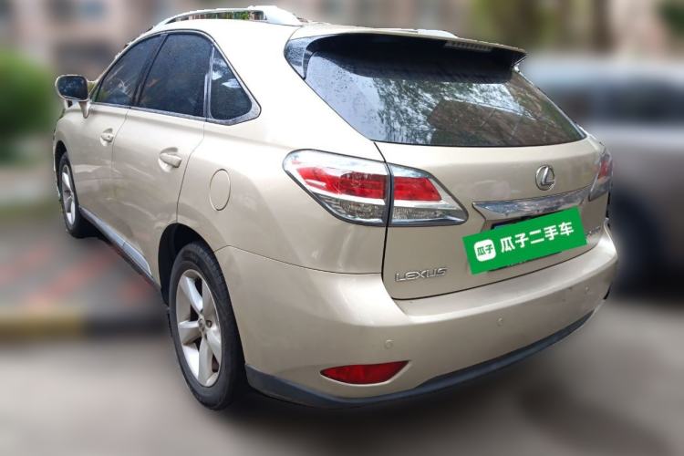 Used Lexus RX Classic 2013 270 Elite Edition Rear Left 45 Deg