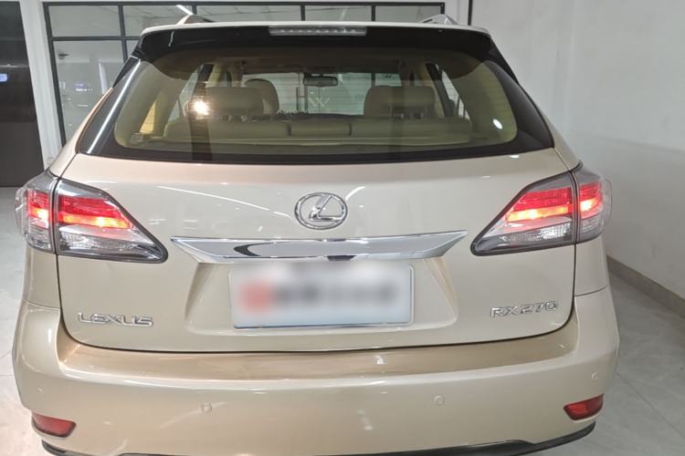 Used Lexus RX Classic 2013 270 Elite Edition Rear