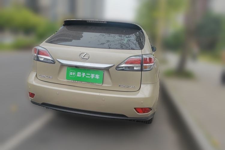 Used Lexus RX Classic 2013 270 Elite Edition Rear