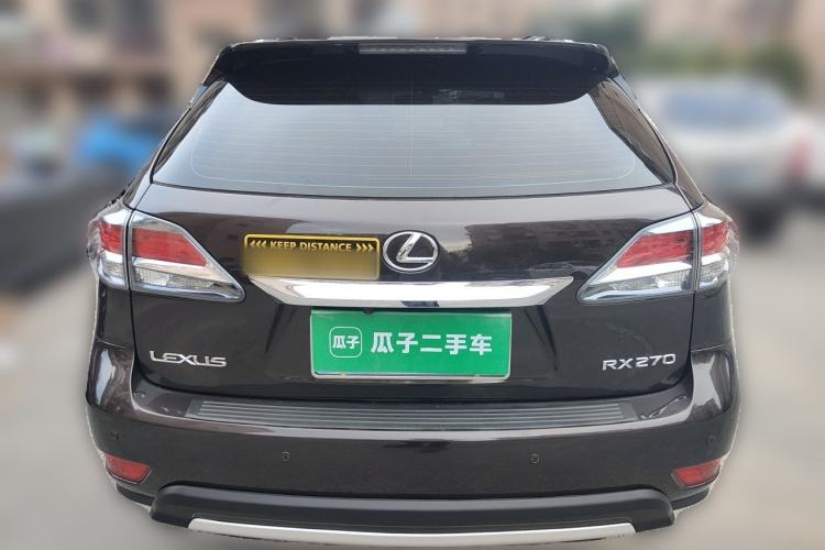 Used Lexus RX Classic 2013 270 Elite Edition Rear