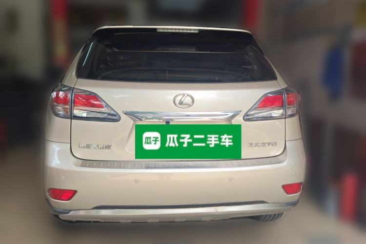 Used Lexus RX Classic 2013 270 Elite Edition Rear