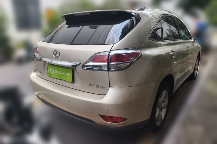Used Lexus RX Classic 2013 270 Elite Edition Rear Right 45 Deg