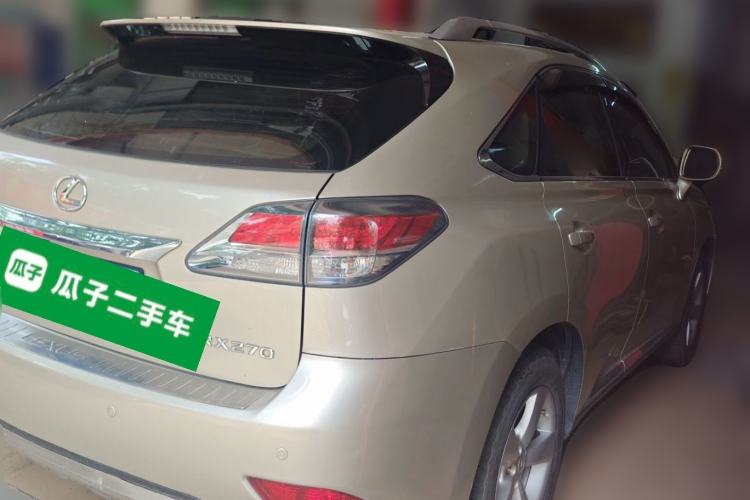 Used Lexus RX Classic 2013 270 Elite Edition Rear Right 45 Deg