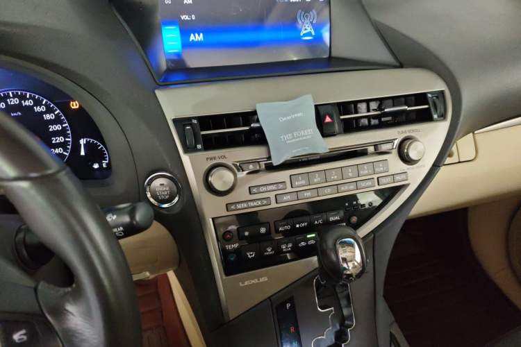 Used Lexus RX Classic 2013 270 Elite Edition Audio And AC Panel