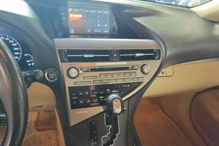 Used Lexus RX Classic 2013 270 Elite Edition Audio And AC Panel