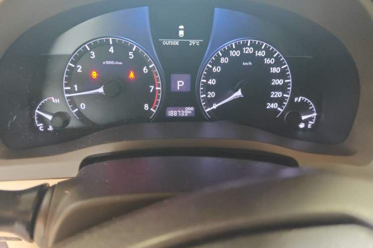 Used Lexus RX Classic 2013 270 Elite Edition Odometer Close Up