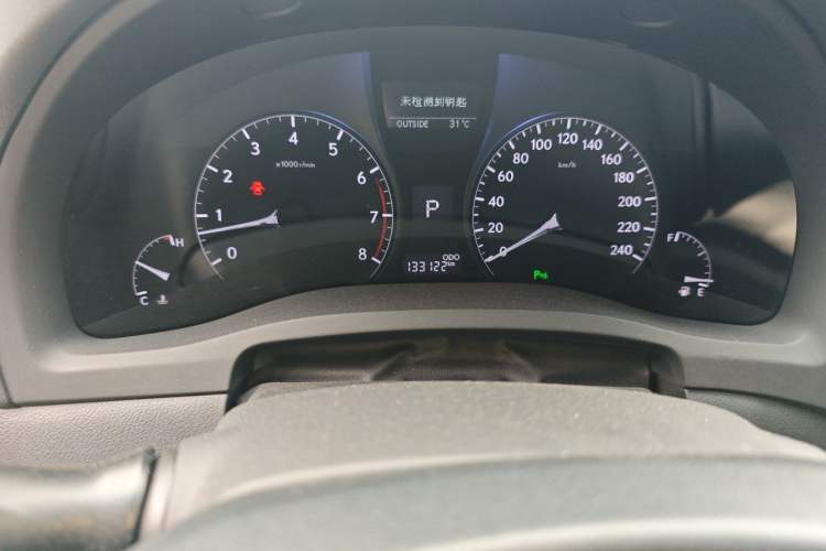 Used Lexus RX Classic 2013 270 Elegant Edition Odometer Close Up