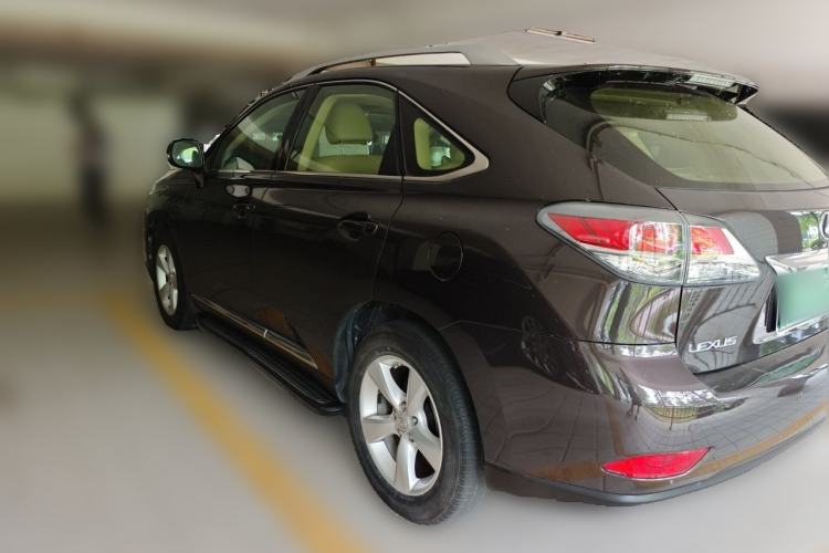 Used Lexus RX Classic 2013 270 Elite Edition Rear Left 45 Deg