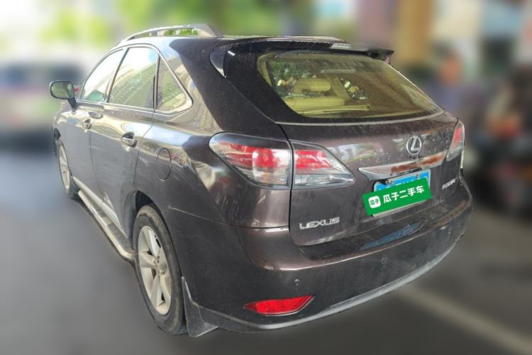 Used Lexus RX Classic 2013 270 Elite Edition Rear Left 45 Deg