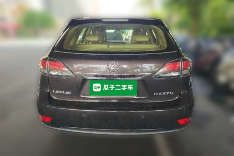 Used Lexus RX Classic 2013 270 Elite Edition Rear