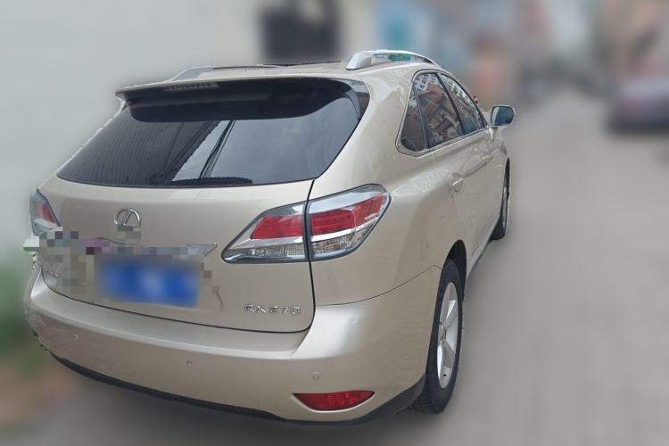 Used Lexus RX Classic 2013 270 Elegant Edition Rear Right 45 Deg