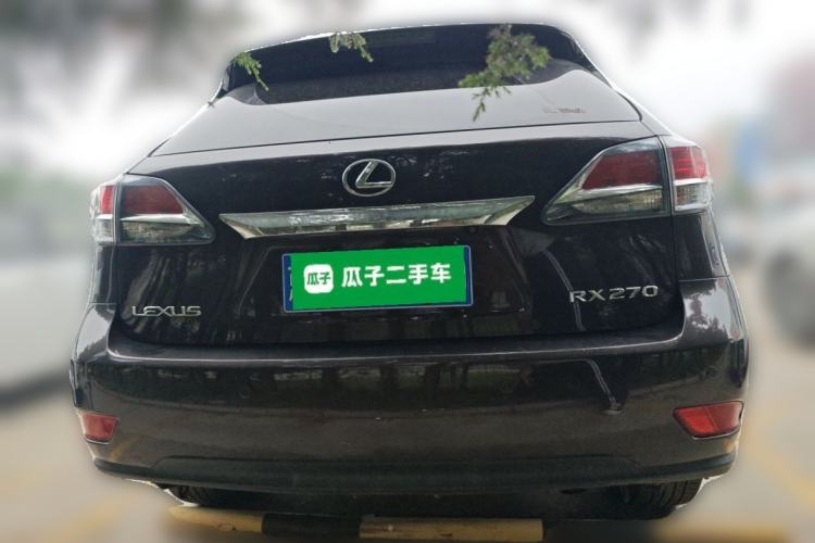 Used Lexus RX Classic 2013 270 Elegant Edition Rear