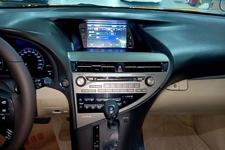Used Lexus RX Classic 2013 270 Elite Edition Audio And AC Panel