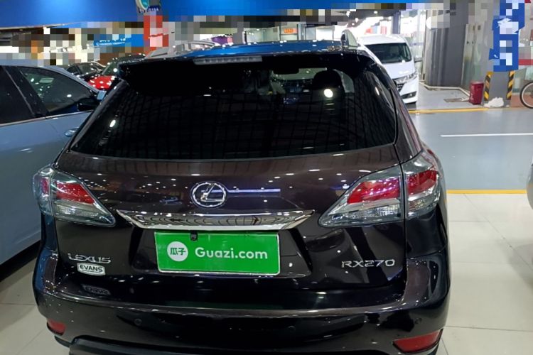 Used Lexus RX Classic 2013 270 Elite Edition Rear