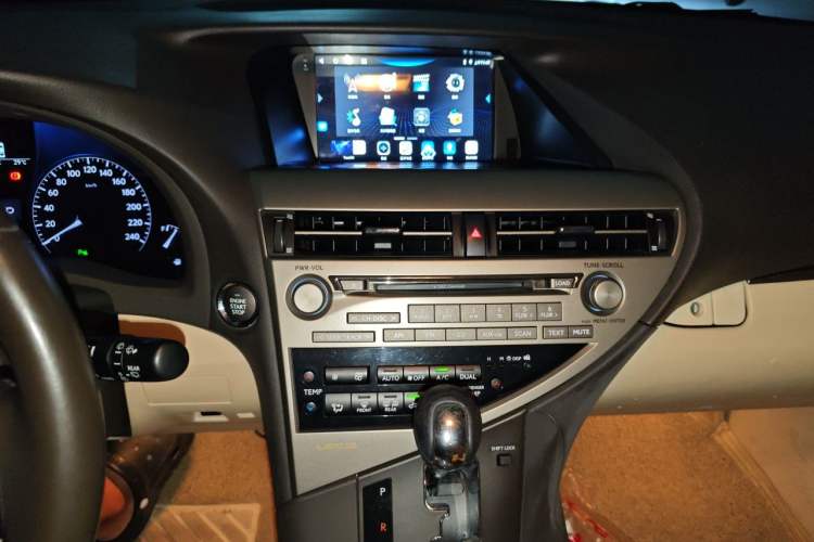 Used Lexus RX Classic 2013 270 Elegant Edition Audio And AC Panel