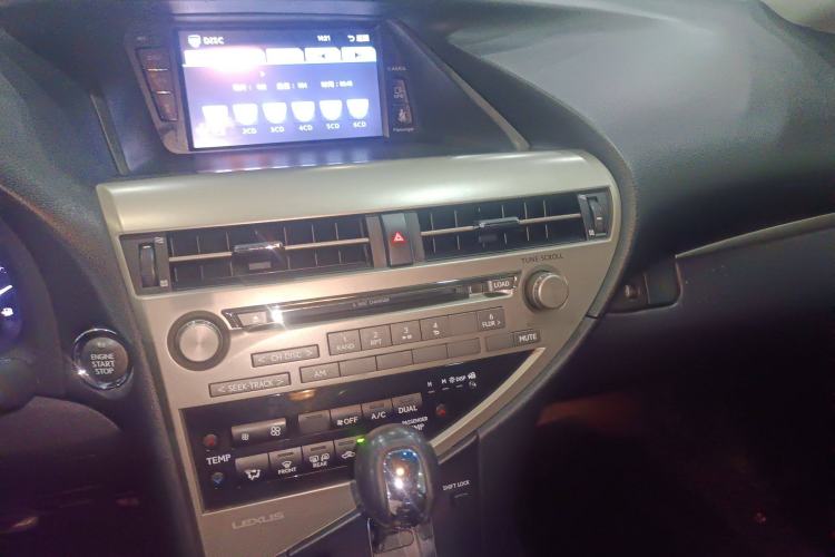 Used Lexus RX Classic 2013 270 Elite Edition Audio And AC Panel