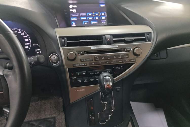 Used Lexus RX Classic 2013 270 Elite Edition Audio And AC Panel