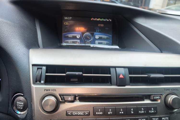Used Lexus RX Classic 2013 270 Elite Edition Audio And AC Panel