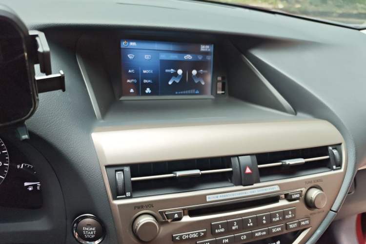 Used Lexus RX Classic 2013 270 Elegant Edition Audio And AC Panel