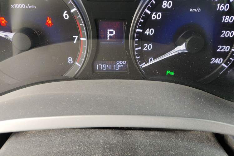 Used Lexus RX Classic 2013 270 Elite Edition Odometer Close Up
