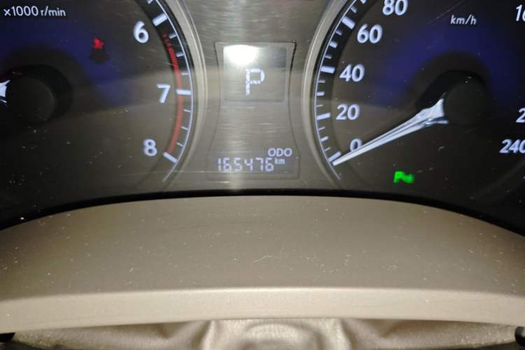 Used Lexus RX Classic 2013 270 Elegant Edition Odometer Close Up