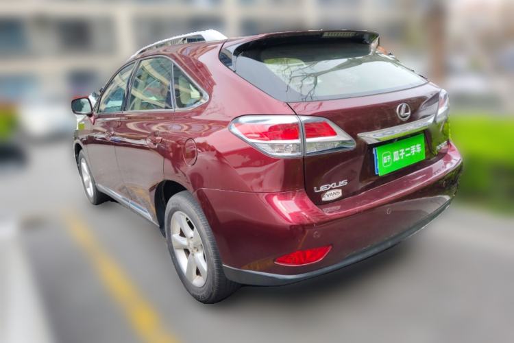 Used Lexus RX Classic 2013 270 Elite Edition Rear Left 45 Deg