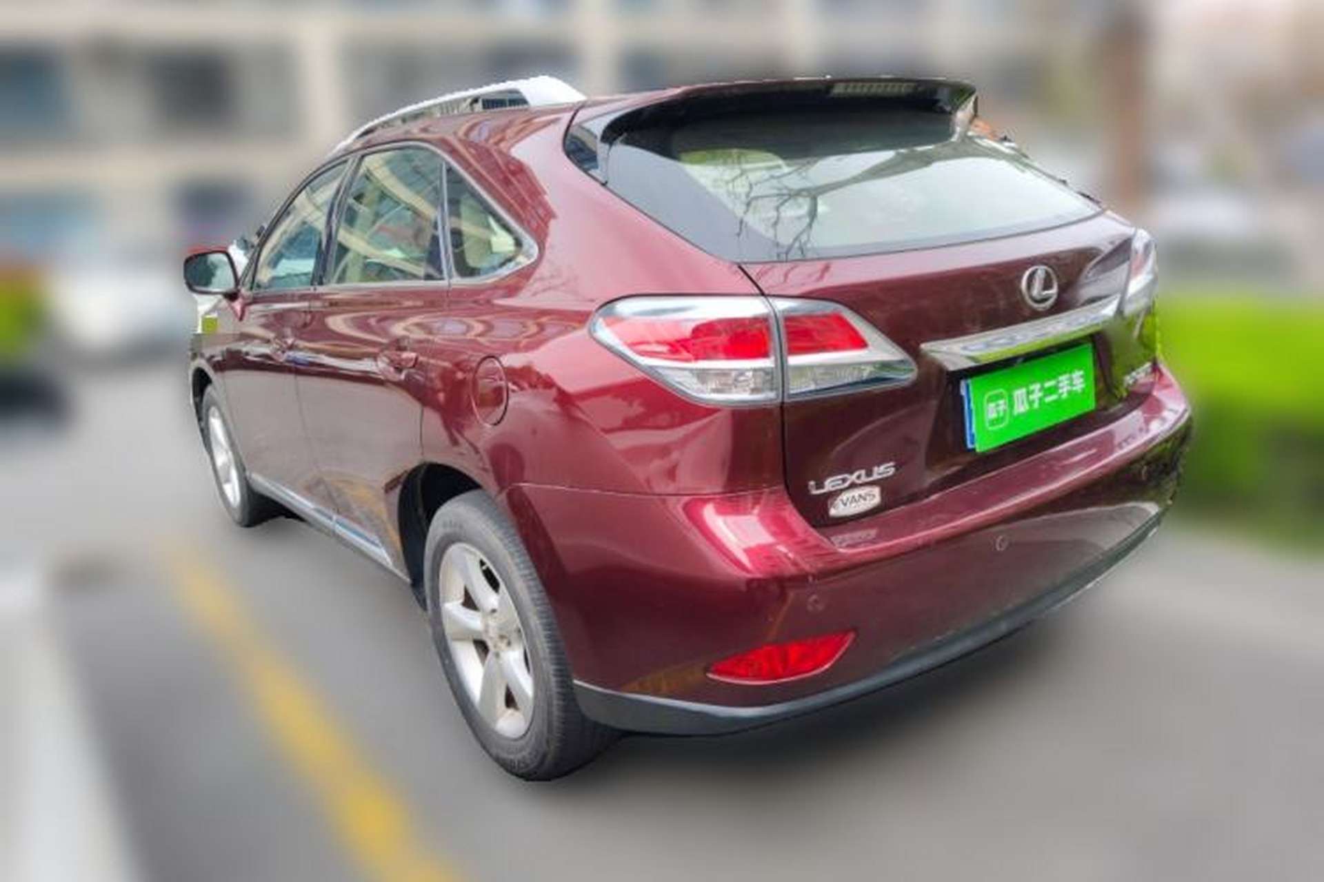 Used Lexus RX Classic 2013 270 Elite Edition Rear Left 45 Deg
