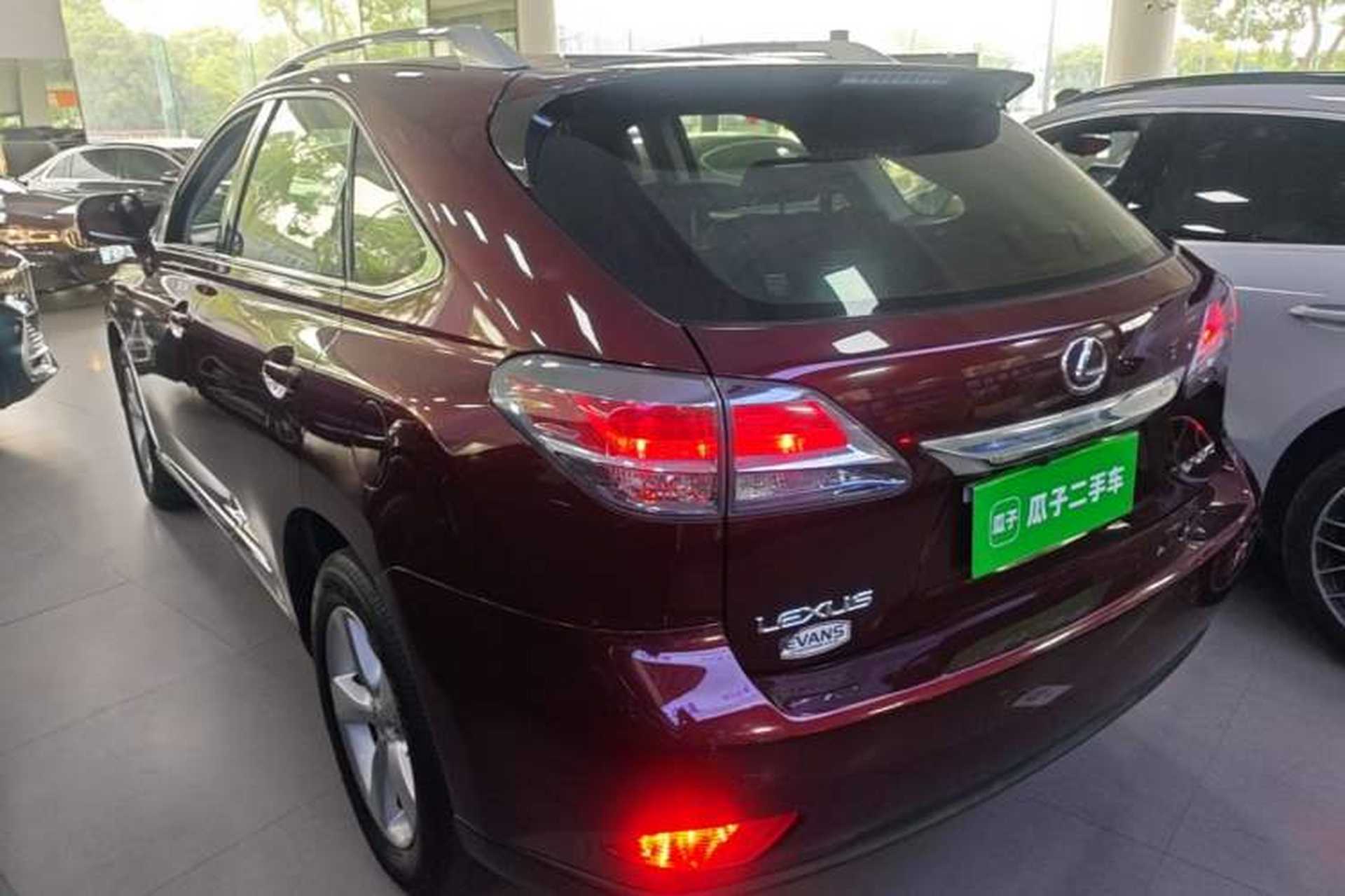 Used Lexus RX Classic 2013 270 Elite Edition Rear Left 45 Deg