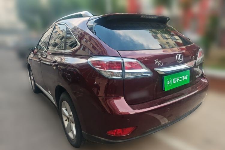 Used Lexus RX Classic 2013 270 Elegant Edition Rear Left 45 Deg