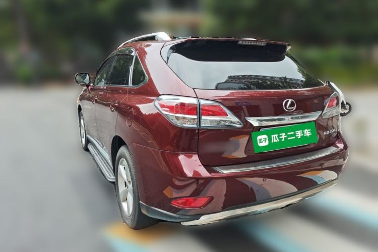Used Lexus RX Classic 2013 270 Elegant Edition Rear Left 45 Deg