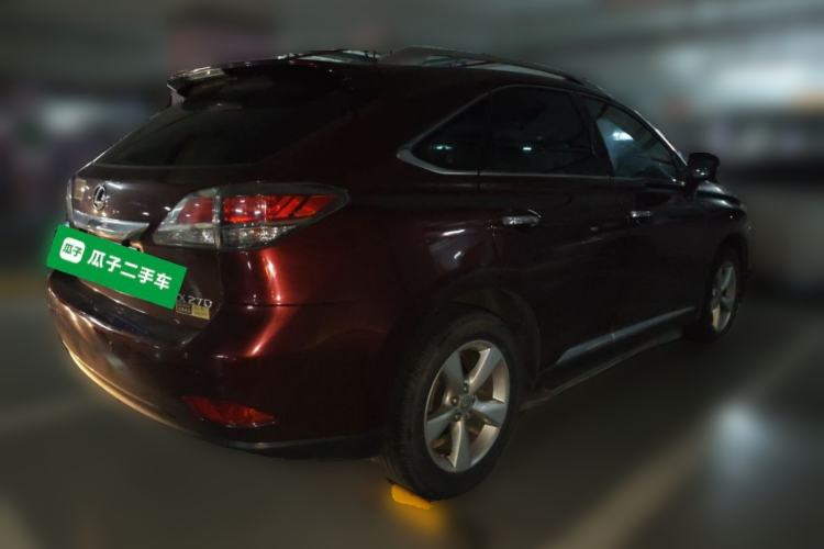 Used Lexus RX Classic 2013 270 Elegant Edition Rear Right 45 Deg