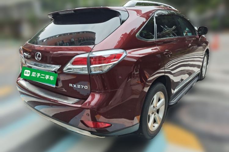 Used Lexus RX Classic 2013 270 Elegant Edition Rear Right 45 Deg